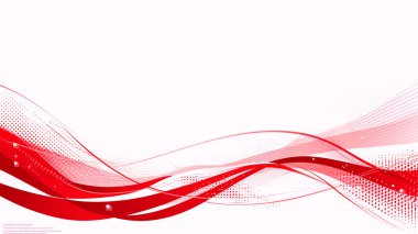 soyut kırmızı dalga geçmiş