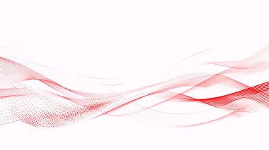 Renkli dalgalarla soyut arkaplan