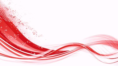 Soyut kırmızı arkaplan. Vektör illüstrasyonu