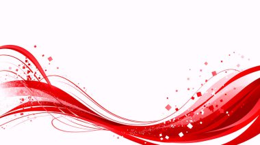 renkli arka plan dalga ile