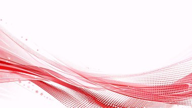 soyut dalgaların vektör arkaplanı