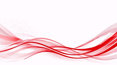 soyut dalga renk çizgisi