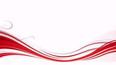 Kırmızı dalga arka plan