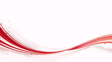 Kırmızı dalga arka plan