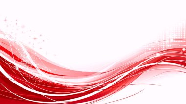 Şeffaf çizgileri olan soyut kırmızı dalga arkaplanı