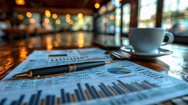 finansal grafik ve tablo üzerinde