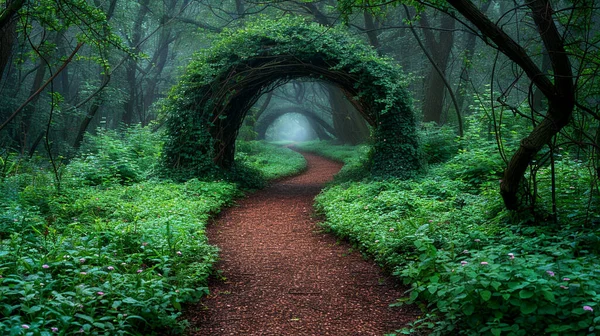 Ormanda gizemli bir yol