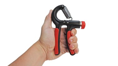 Kırmızı el genişletici.