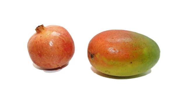 Pomegranate and mango — Stock Photo, Image