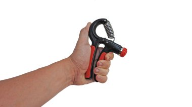 Kırmızı el genişletici.