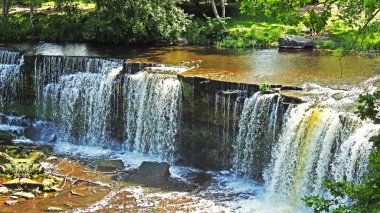 Güzel şelale manzarası