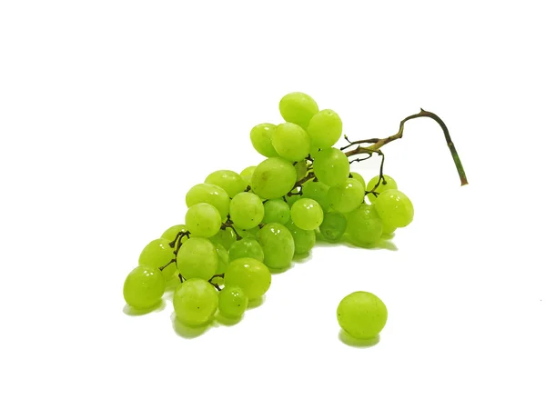 新鮮な緑色のブドウ — ストック写真