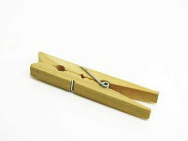 tahta mandal üzerinde beyaz izole.