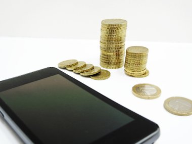Bazı paralar ile Smartphone