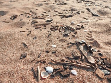 Soyut doku kum soğuk renkleri