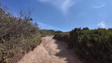 Portekiz doğa seyahati videosu Cabo da Roca manzaralı doğa yürüyüşü okyanus turizmi sahili