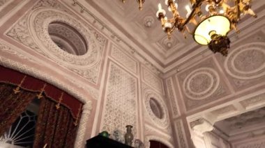 Sintra 'daki Pena Sarayı' nın iç tasarımı ve dekorasyonu