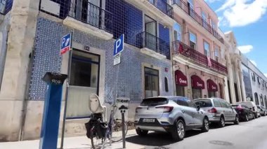 Lizbon Şehir Yürüyüşü, seyahat ilhamı için POV 'de çekildi