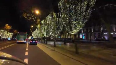 Lizbon 'da POV gece gezisi Noel atmosferini gözler önüne seriyor