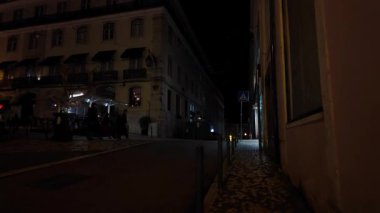 Lizbon Gece Yürüyüşü İlk Kişi Bakışından