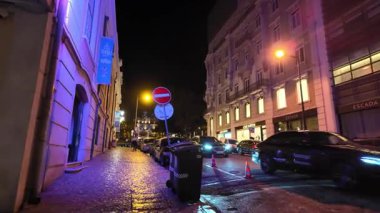 Lizbon Gece Yürüyüşü Ruh Sağlığı Görselleri İçin