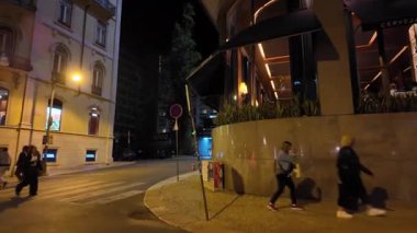 Lizbon 'da İlk Gece Yürüyüşü