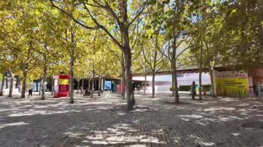 Lizbon Milletler Parkı Sahne Yaya Yürüyüşü