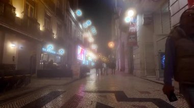 POV Seyahat Geceleyin Lizbon 'da