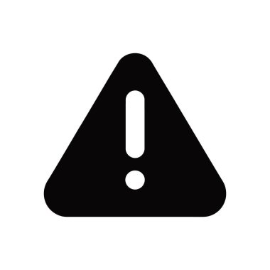 Beyaz bir arkaplan üzerinde izole edilmiş üçgen bir işaret içinde bir ünlem işareti, uyarı sembolü olarak kullanılacak vektör biçiminde bir uyarı göstergesi olarak görev yapar.