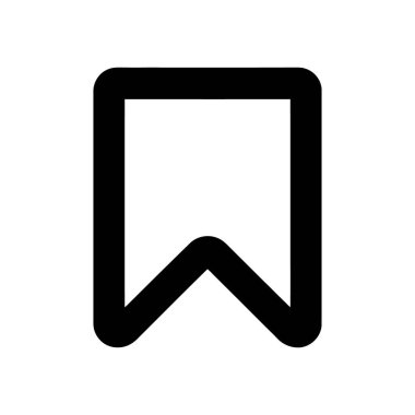 Bir yer imi simgesinin izole edilmiş siyah vektör çizimi. Temiz, yuvarlak ve basit bir tasarım. Vektör resmi saf beyaz bir arkaplanda oturur.