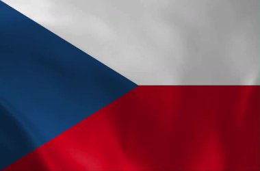 Çek Cumhuriyeti 'nin resmi bayrağının canlı, pürüzsüz üç boyutlu animasyonu. Beyaz ve kırmızı bantlar ve mavi üçgen kama dalgası gururla Çek ve Moravya bölgelerini temsil ediyor..