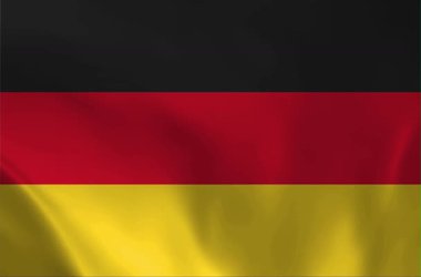 Almanya Bayrak Dalgalanması, Federal Almanya Cumhuriyeti Ulusal Sembolü, Kusursuz Döngü Videosu