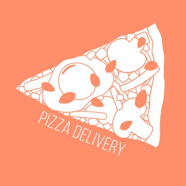 Yumurta karikatür pizza