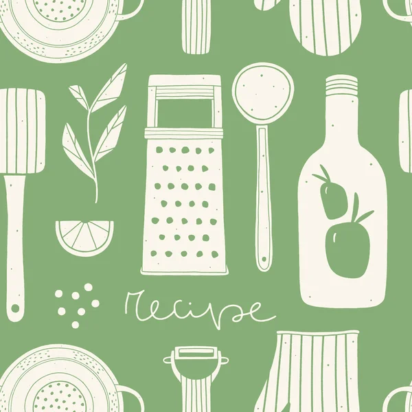  Elle çizilmiş mutfak seamless modeli