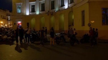 Odessa, Ukrayna - 20 Haziran 2016: Ride gün çalışmak. Motosikletçi gün. Bisikletçileri gün.
