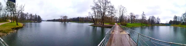 Panorama Freibad Gegen Den Himmel — Stockfoto