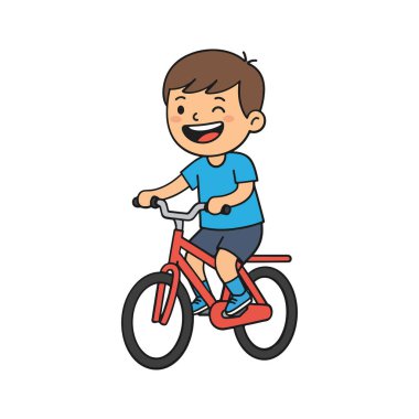 Bisiklete Binen Genç Çocuğun Fotoğrafı