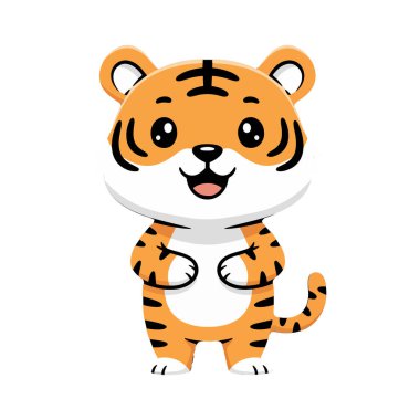 Şirin Çizgi film Kaplan tasarımı Çizim