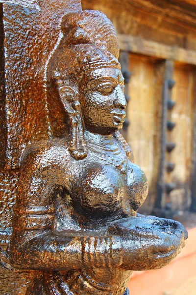 Hindu tapınağındaki figür. Janardana Swami Tapınağı. Varkala Tapınağı