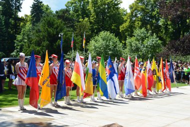 Podebrady, Çek Cumhuriyeti: 18. 6. 2016: öğrencileri ekip, Çek Cumhuriyeti'nin Ulusal Şampiyonası