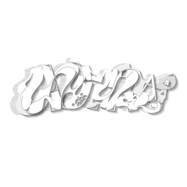 Grafiti Kentsel Sanat vektör.