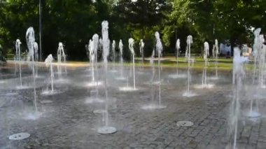 akşam Çeşmede. Podebrady, Çek Cumhuriyeti
