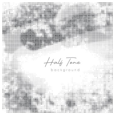 Grafikler için yaratıcı siyah-beyaz yarım ton arkaplan