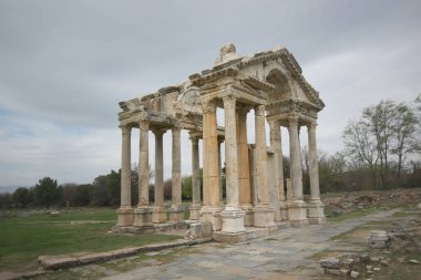 Antik Aphrodisias şehri. Modern Türkiye 'de arkeolojik ve tarihi yerler