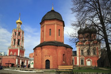 Moskova'daki St Peter Yüksek Manastırı, Rusya.