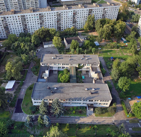 Aerial view of city Balashikha. Moscow region, Russia — Stock Image Aerial view of city Balashikha. Moscow region, Russia Royalty Free Stock Images