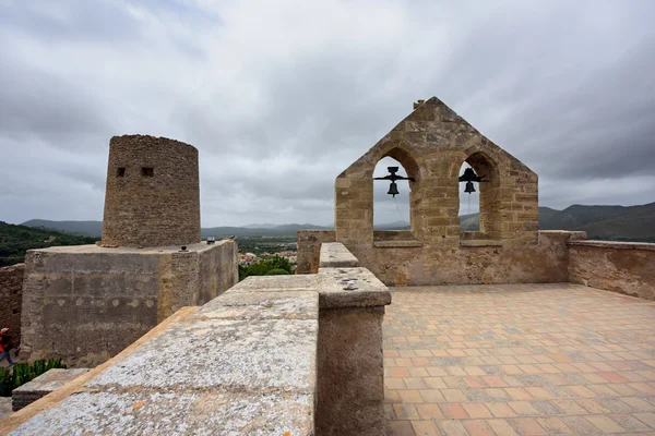 Slottet i Capdepera. Kommun Capdepera, ön Mallorca, Spanien. — Stockfoto