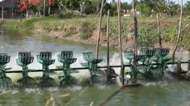 Aerator türbin çarkı dolgu oksijen