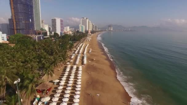 Vista aérea da área do resort — Vídeo de Stock