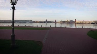 Havadan görünümü St. Petersburg Merkezi